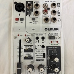 YAMAHA/AG03/Audio-Technica/AT2050の画像
