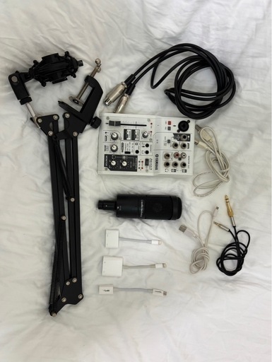 楽器 YAMAHA/AG03/Audio-Technica/AT2050