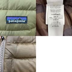 186000 patagonia パタゴニア ダウンジャケット STY84674   XS カーキ ナイロン メンズ [A1000025389509A]の画像