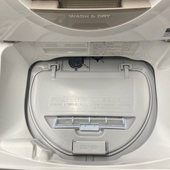 【中古】 ¥12,800 シャープ洗濯機 5.5kg熱乾燥3.5kg 【IG078】の画像
