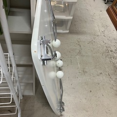 O2507-727 川口工器 角テーブルMDF 折りたたみ式 中古の画像