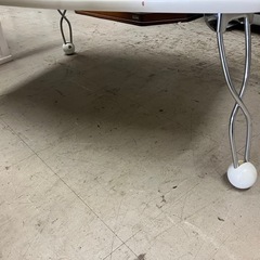 O2507-727 川口工器 角テーブルMDF 折りたたみ式 中古の画像