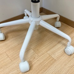 キャスターチェア　グレーの画像