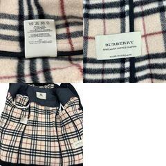 186005 現状品 BURBERRY  バーバリー ダッフルコート 黒 裏地チェック [A1000025388656A]の画像