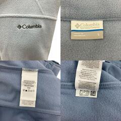 186000 新品未使用 Columbia コロンビア  ジップアップスウェット L 青 ポリエステル [A1000025388601A]の画像