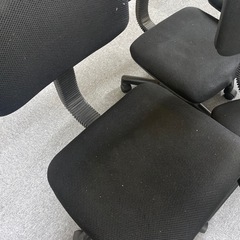 オフィス用椅子　5脚　引き取り限定の画像