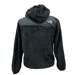 186000 現状品 THE NORTH FACE ザノースフェイス キッズ服・トップス（100㎝～） 黒 フリースジャケット フード 140~150cm前後 ポリエステル キッズ [A1000025388786A]の画像