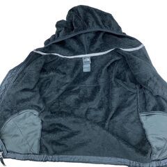 186000 現状品 THE NORTH FACE ザノースフェイス キッズ服・トップス（100㎝～） 黒 フリースジャケット フード 140~150cm前後 ポリエステル キッズ [A1000025388786A]の画像