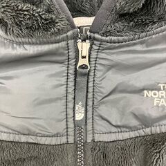 186000 現状品 THE NORTH FACE ザノースフェイス キッズ服・トップス（100㎝～） 黒 フリースジャケット フード 140~150cm前後 ポリエステル キッズ [A1000025388786A]の画像