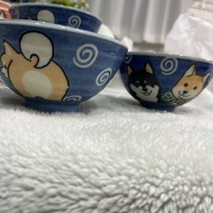 柴犬　夫婦茶碗6セットの画像
