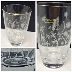 MIKIMOTO International ペアグラス 金・プラチナ装飾 箱付き 未使用の画像