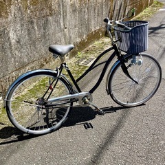 ※プロフィール必読【足代わりに】２６インチ・シティーサイクル・変速無し・中古の画像