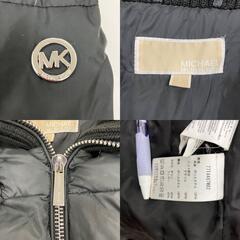 186000 現状品 MICHAEL KORS マイケルコース ダウンジャケット 77T4487M82  黒 ロングダウンジャケット　Lサイズ ポリエステル レディース [A1000025388793A]の画像