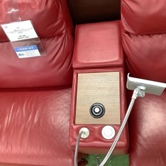 電動リクライニングソファ　ニトリ　2人掛けの画像