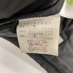 186000 現状品 THE NORTH FACE ザノースフェイス キッズ服・トップス（100㎝～） 黒 ダウンジャケット 130cm ナイロン キッズ [A1000025388496A]の画像
