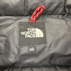 186000 現状品 THE NORTH FACE ザノースフェイス キッズ服・トップス（100㎝～） 黒 ダウンジャケット 130cm ナイロン キッズ [A1000025388496A]の画像
