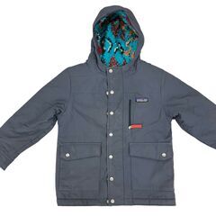 186000 現状品 patagonia パタゴニア キッズ服・トップス（100㎝～） Boys' Infurno Jacket　ボーイズ インファーノジャケット XS ネイビー キッズ　まとめ売り2点 ナイロン/ポリエステル キッズ [A1000025388380A]の画像