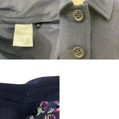 186005 現状品 Paul Smith ポールスミス ロングコート ネイビー サイズ42 [A1000025388489A]の画像