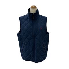 186005 現状品 Ralph Lauren ラルフローレン その他アウター ネイビー POLO  ジャンパー・ベスト 2点セット 美品 レディース [A1000025388472A]の画像