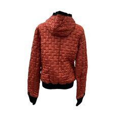 186005 現状品 BURBERRY バーバリー ダウンジャケット オレンジ サイズＭ レディース [A1000025388465A]の画像