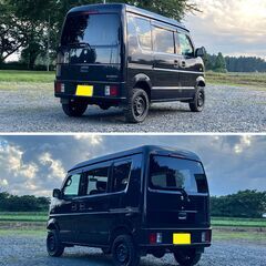 【車検満タン】H23/低走行/エブリィ/4WD/リフトアップ/ハイルーフ/バンパーガード/社外オーディオの画像