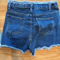 デニムショートパンツ ２枚セットの画像
