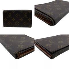 ルイヴィトン LOUIS VUITTON 二つ折り財布 モノグラム ポルトモネ ビエトレゾール 二つ折り財布 M61730 ブラウンの画像