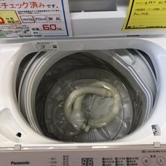 【ジャングル・ジャングル岩出店】【A819】洗濯機 パナソニック NA-F60B14 2020年製 ★六ヶ月保証★中古家電 和歌山 岩出市 紀の川市 海南市の画像