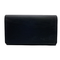 ルイヴィトン LOUIS VUITTON 二つ折り財布 エピ ポルトモネ ビエ トレゾール 二つ折り財布 M63502 ブラックの画像