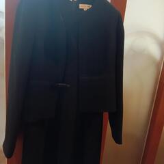 【1回だけ着用】礼服　レディース　13号　XL　喪服　ジャケット　ワンピースの画像