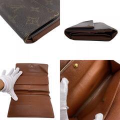 ルイヴィトン LOUIS VUITTON 長財布 モノグラム TH0091 ブラウンの画像