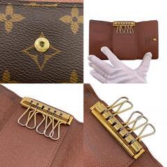 ルイヴィトン LOUIS VUITTON キーケース ミュルティクレ6 M62630 ブラウンの画像