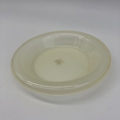 stp-3313未使用品　アダム&イヴ　プレート　5点セット　イエロー系　日本製　小皿　取り皿　シンプル　ガラス　洋食器　たち吉　橘吉　の画像