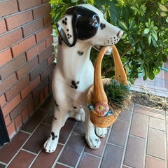 犬の置物の画像