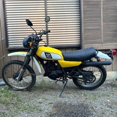 dt125 2n0　不動　レストアベース 書類、鍵ありの画像