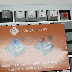 【良品】Keychron Q1 A 75％/メカニカルキーボード/赤軸の画像