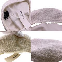 シャネル CHANEL ベレー帽 ココマーク SAMPLE not for resale記載有 ホワイトの画像