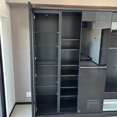 大型テレビ台　リビングの画像