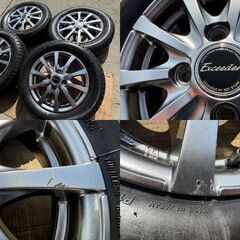 軽自動車 スタッドレス エクシーダー 155/65R13 ライフ ザッツ などの画像