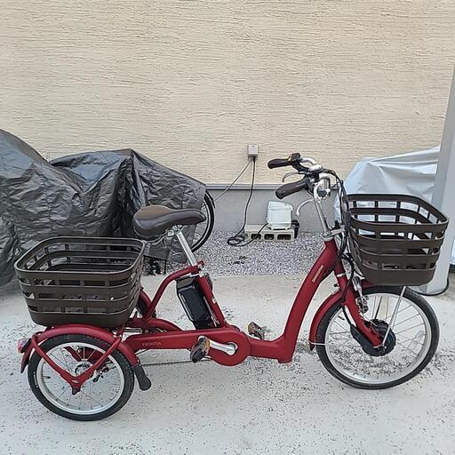 三輪車 フロンティア ラクットワゴン ブリヂストン 内装3段 電動アシスト三輪車 前後バスケット付き ラクットワゴン RW0B45 電動