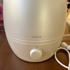 T2507-371 siroca 5L 加湿器　SD-C113 キズ汚れ有り　通電確認済み　説明書付きの画像
