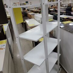 J1165【リユースのサカイ柏店】5段ラック　ホワイト　クリーニング済の画像