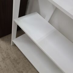 J1165【リユースのサカイ柏店】5段ラック　ホワイト　クリーニング済の画像