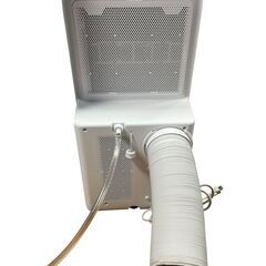 アイリスオーヤマ ポータブルクーラー 3.5W IPA-3521GH 2021年製 リモコン付き 中古の画像