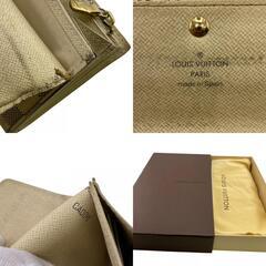 ルイヴィトン LOUIS VUITTON 長財布 ダミエアズール ポルトフォイユ サラ N61735 アイボリーの画像