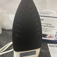 【スチームアイロン】【ニトリ】クリーニング済み【管理番号12807】野の画像