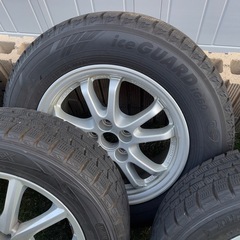 50プリウス使用195/65R15スタッドレスアルミ4本セット　2023年製　バリ溝！の画像
