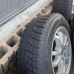 50プリウス使用195/65R15スタッドレスアルミ4本セット　2023年製　バリ溝！の画像