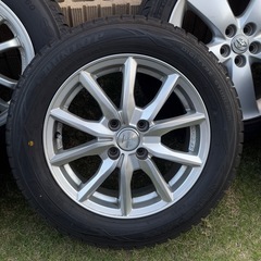 フィット使用175/65R15スタッドレスアルミ4本セット2018年製8部山以上　の画像