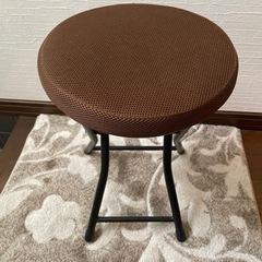 ニトリ　折りたたみチェアの画像